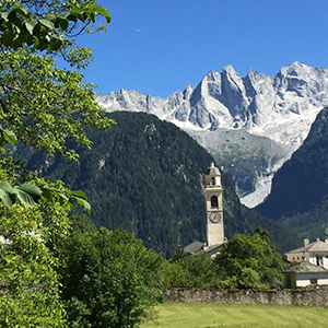 August 16 - Drive through the Bergell Valley to the Engadine